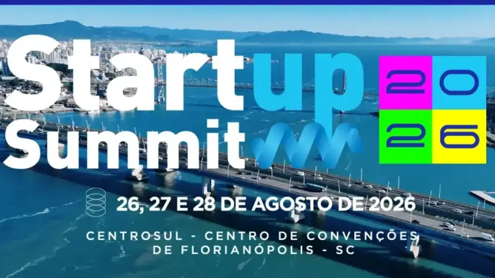 Startup Summit 2026 abre em Florianópolis com 10 mil participantes
