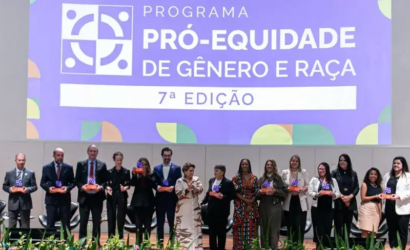 Sebrae recebe selo federal por equidade de gênero e raça