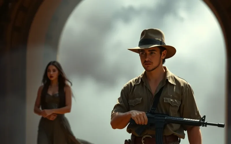 A parceria entre Spielberg e George Lucas na saga Indiana Jones